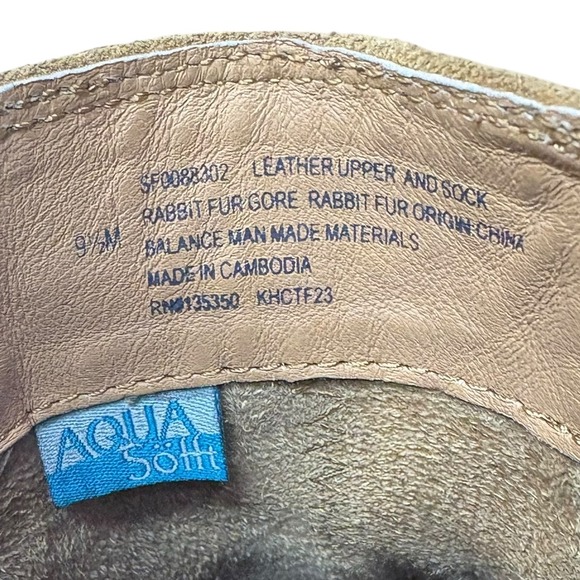 Söfft Women's Jordie Brown Suede Leather Chelsea Lug Heel Ankle Boots Size 9.5M - Picture 8 of 8